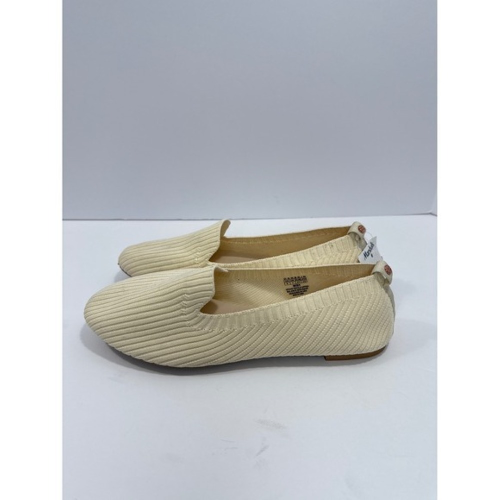 Danskin Ballet 9 Flats Stretchy Knit Preppy Minimalist Workwear Ballerina Shoes - Picture 3 of 9